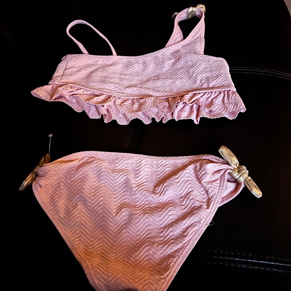 Kenzie Girl Two Piece Bathing‎ Suit size 10/12 - Picture 1 of 6